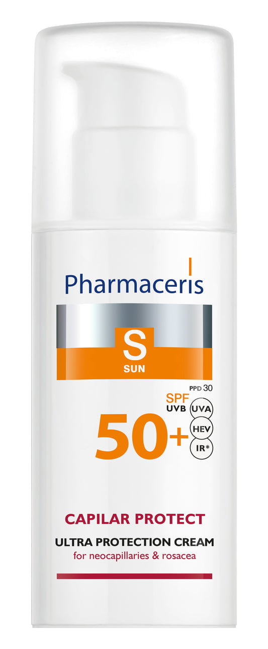 CAPILAR & SUN PROTECT SPF 50+ Pharmaceris Krem Dielli