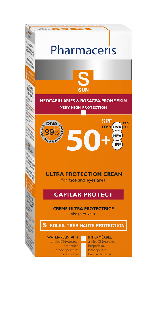 CAPILAR & SUN PROTECT SPF 50+ Pharmaceris Krem Dielli