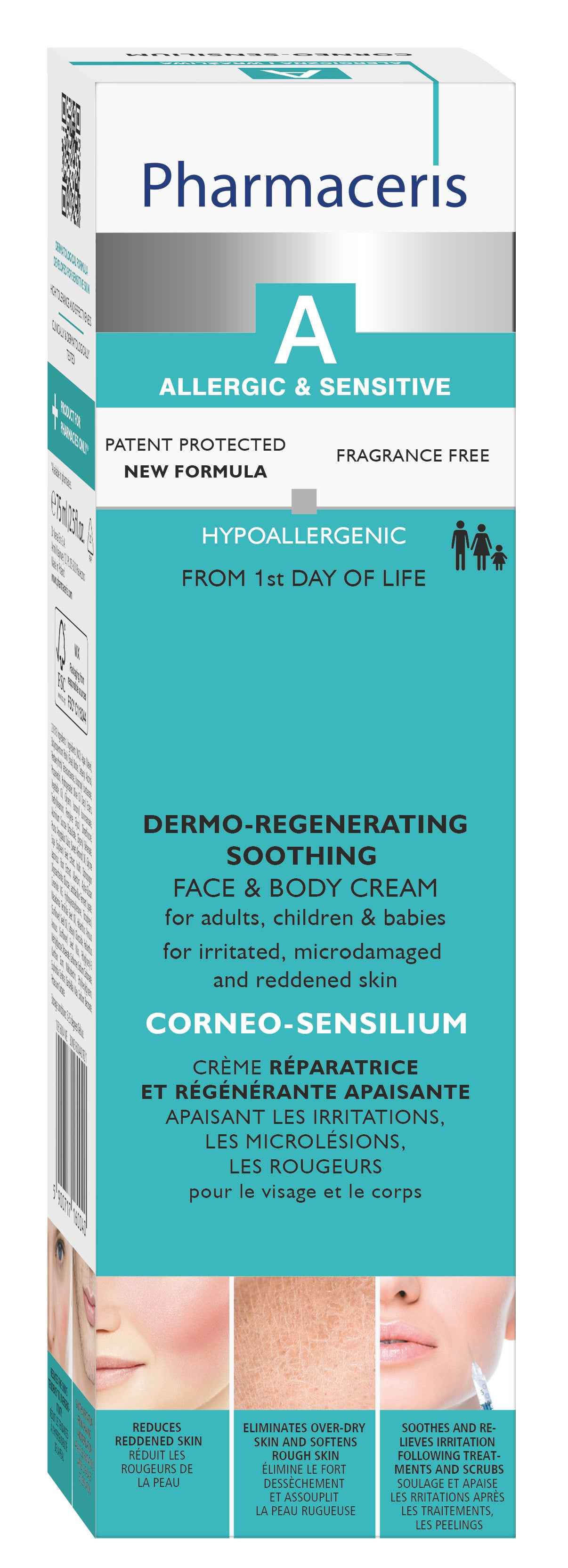 CORNEO-SENSILIUM Pharmaceris Krem Fytyre