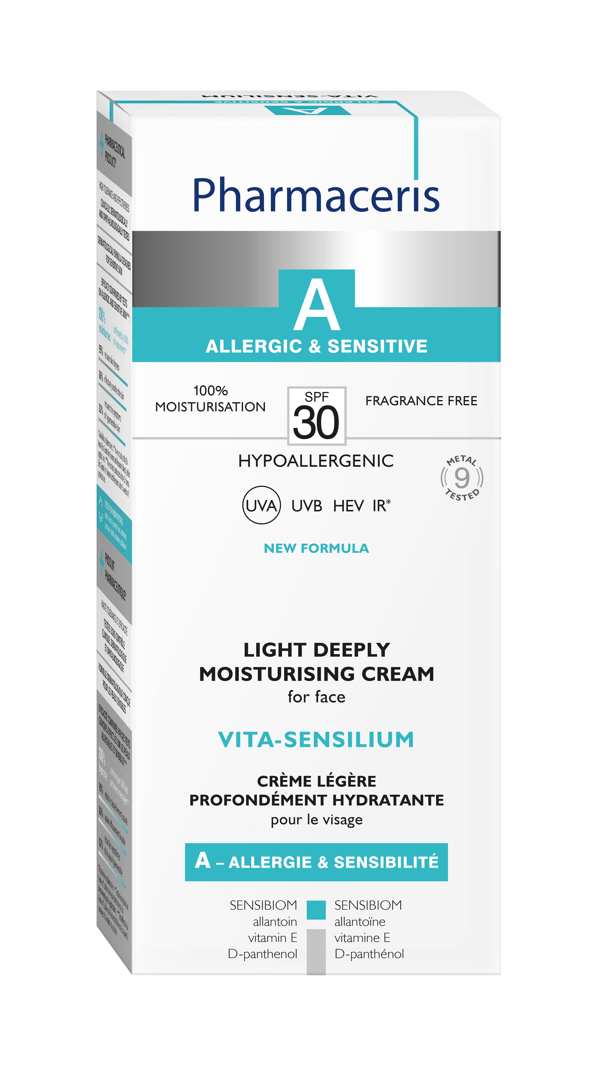 VITA- SENSILIUM SPF 20+ Pharmaceris Krem Fytyre