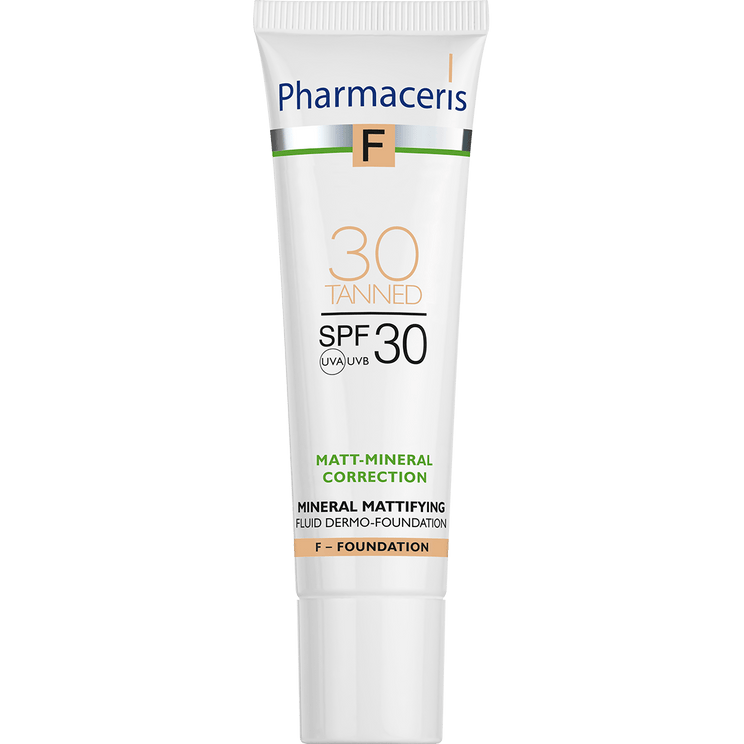 MATTIFYING FLUID SPF 30+ - TANNED 30 Pharmaceris Fondatinë