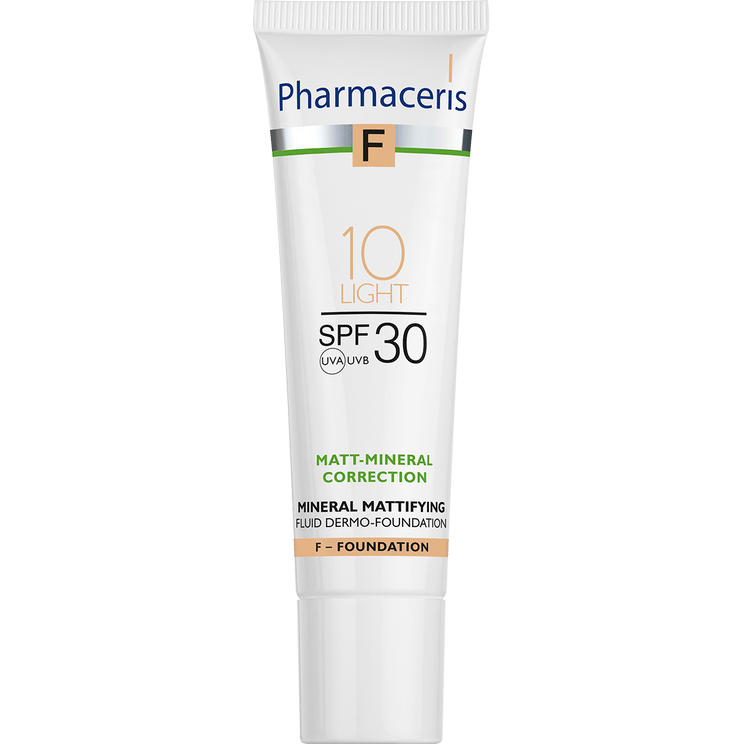 MINERAL MATTIFYING SPF 30 10 Light Pharmaceris Fondatinë