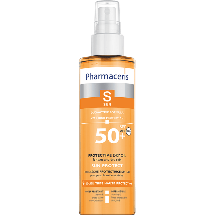 DUO-ACTIVE DRY OIL SPF 50+ Pharmaceris Vaj Dielli