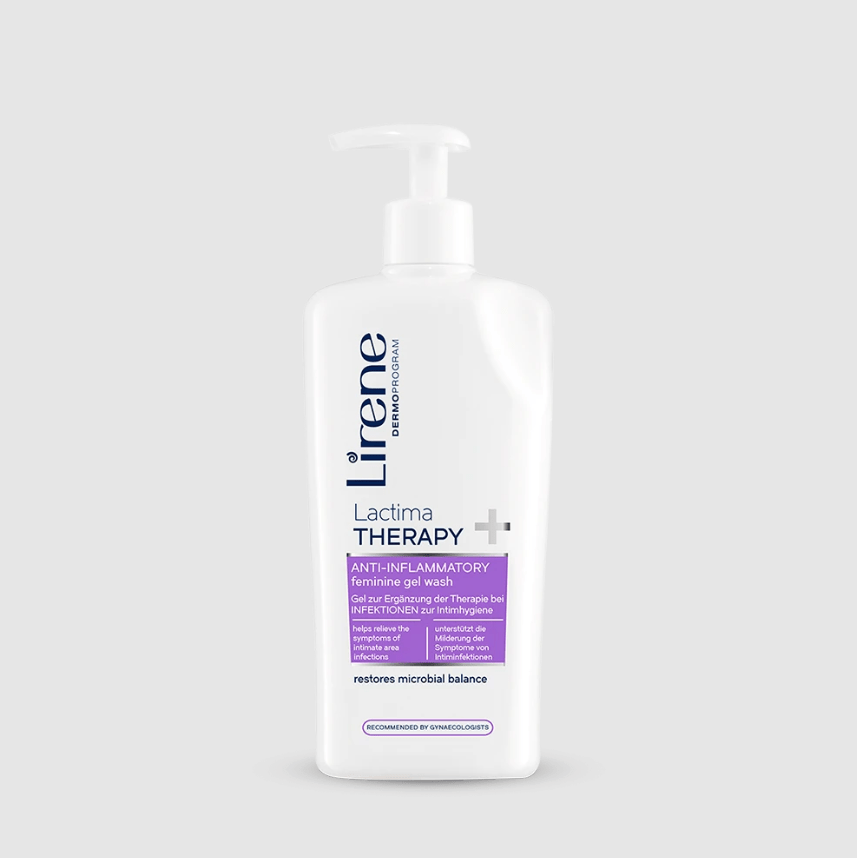 Lirene LACTIMA THERAPY+ Treatment enhancing feminine wash against inflammations 300 ml Lirene HIgjena Intime