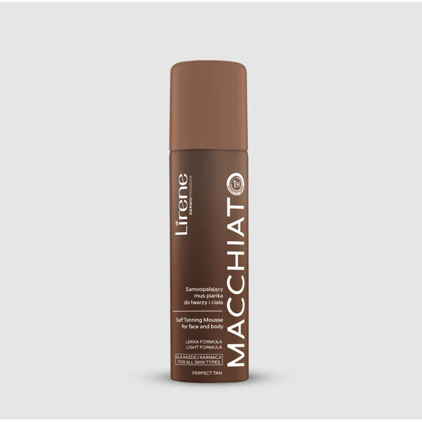 Lirene PERFECT TAN Self-tanning mousse foam for face and body MACCHIATO 150 ml Lirene Nxirës