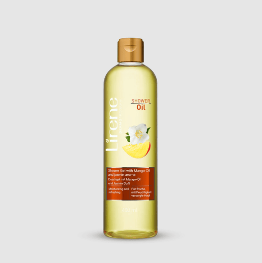 Lirene SHOWER OIL Deeply moisturizing shower gel MANGO OIL AND JASMIN 400 ml Lirene Shampo Trupi