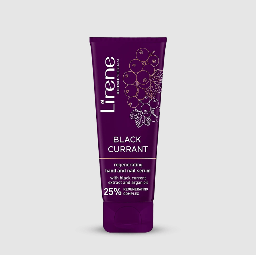 Lirene Regenerating serum for hand and nails BLACK CURRANT 75 ml Lirene Krem Duarsh