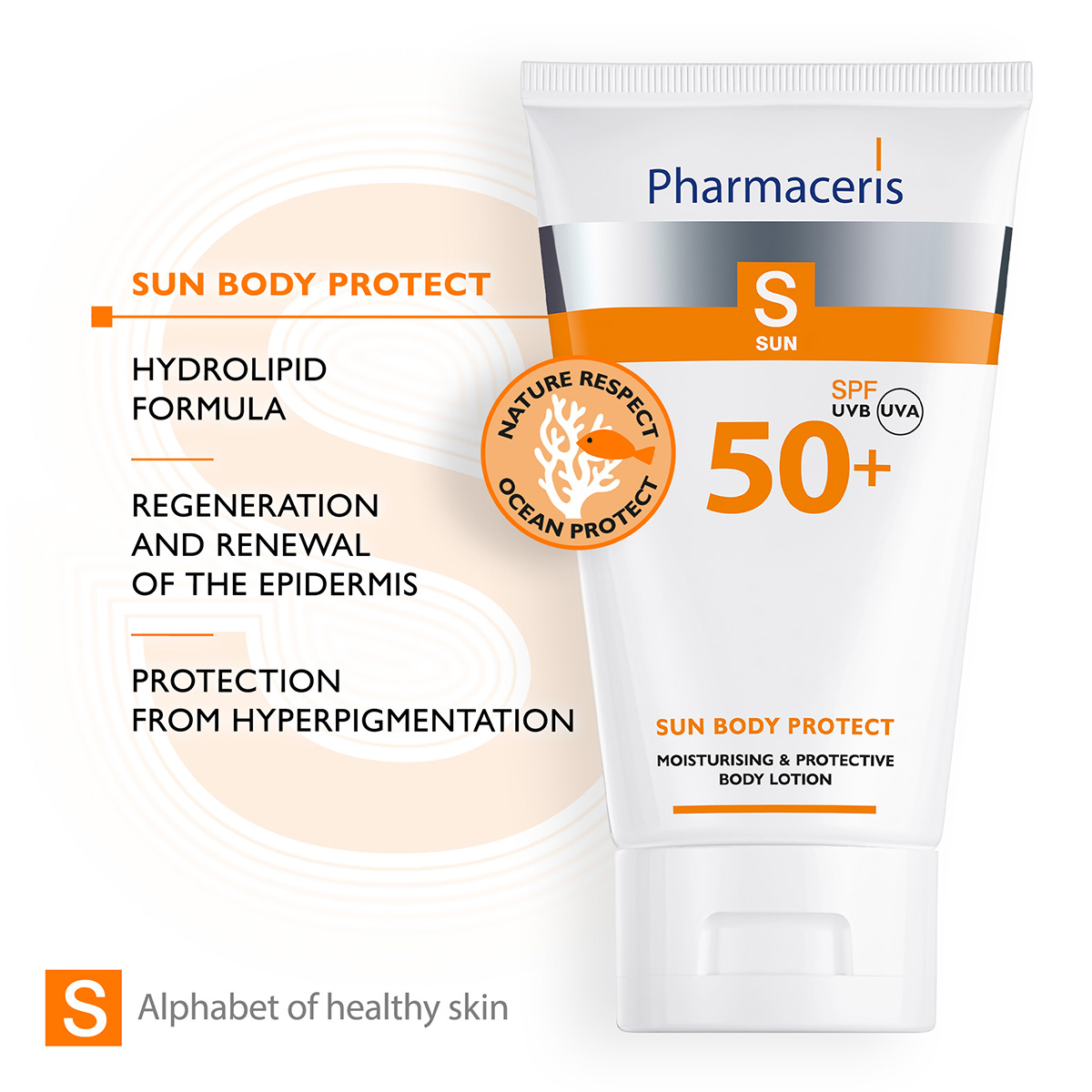 PHARMACERIS BODY HYDROLIPID SPF 50+ Pharmaceris Krem Dielli