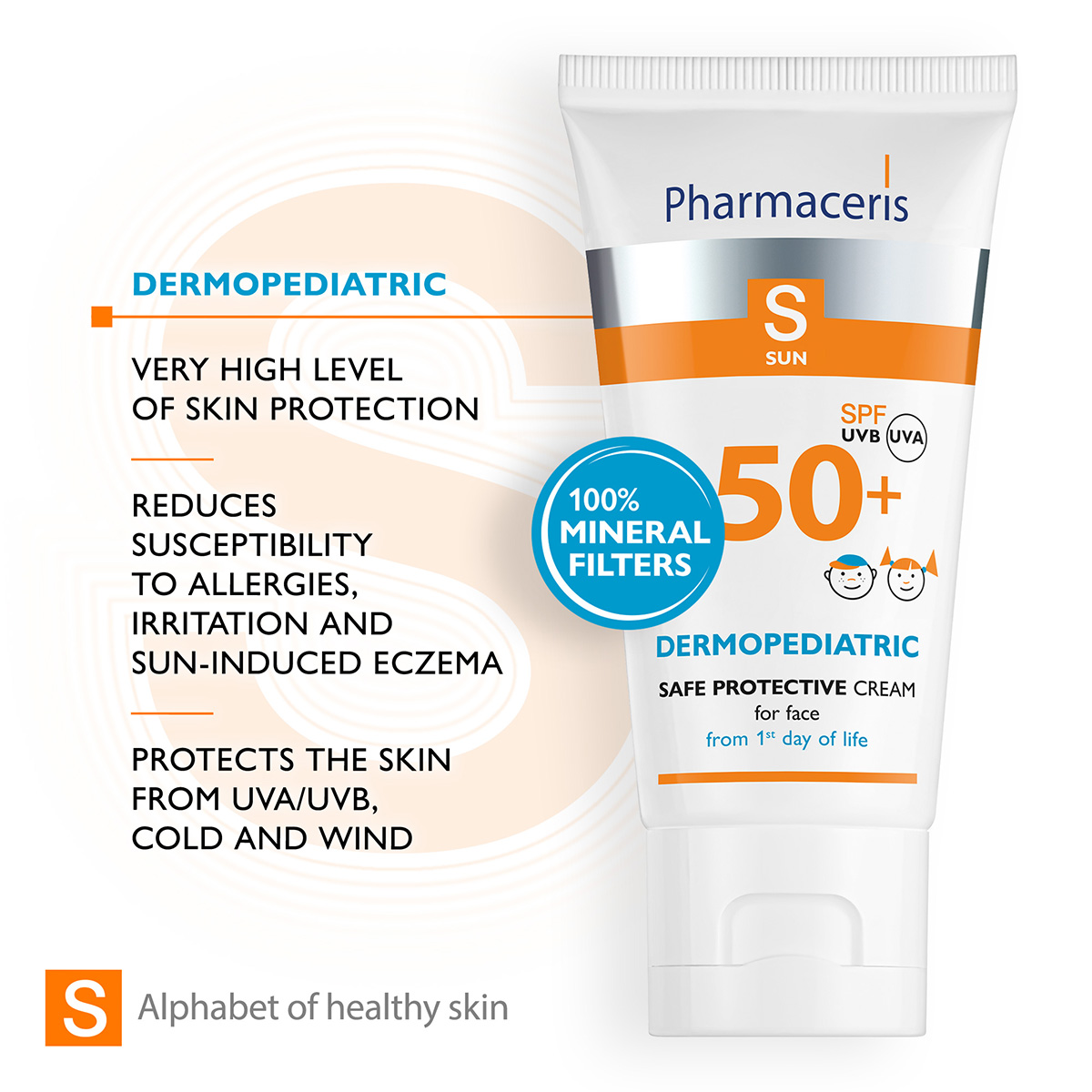 1-ST DAY PHARMACERIS SPF 50+ Pharmaceris Krem Dielli