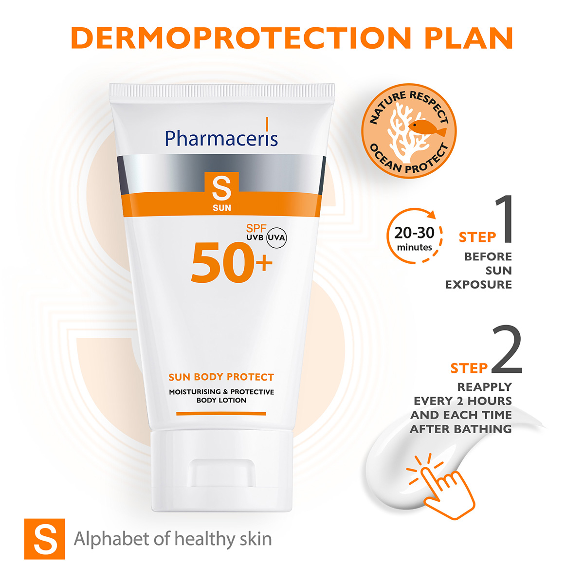 PHARMACERIS BODY HYDROLIPID SPF 50+ Pharmaceris Krem Dielli
