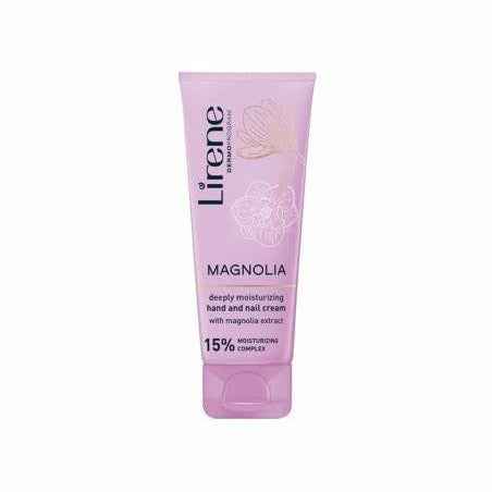 MANGOLIA Deeply moisturizing hand and nail cream with soy oil Lirene Krem Duarsh