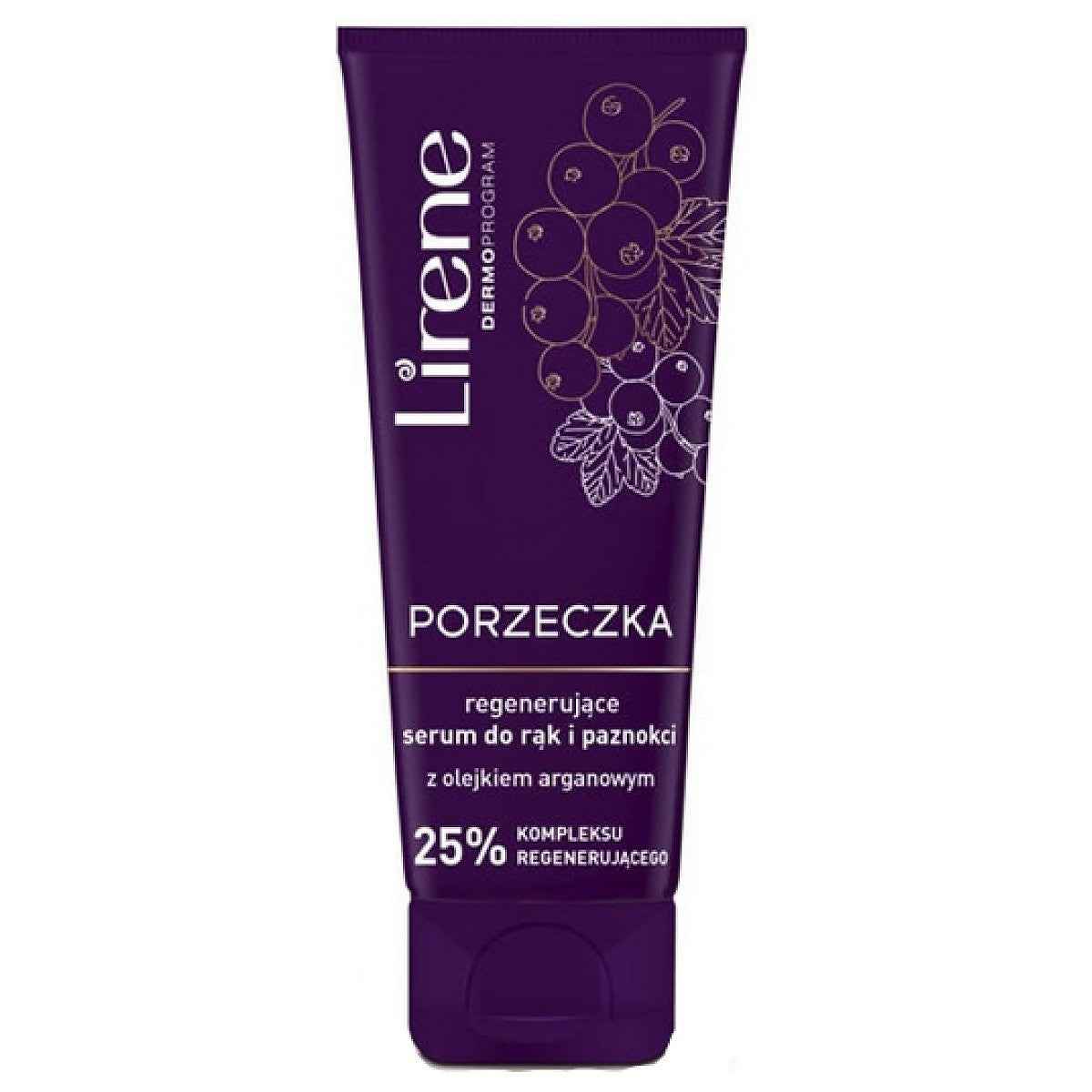 CURRANT Regenerating serum for hands and nails with argan oil Lirene Krem Duarsh