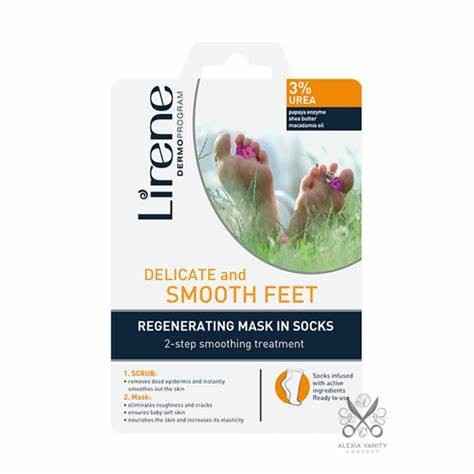 Delicate and smooth feet mask in socks Lirene Maskë Këmbësh
