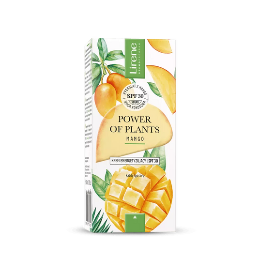POWER OF PLANTS MANGO ENERGIZING FACE CREAM SPF 30 Lirene Krem Fytyre