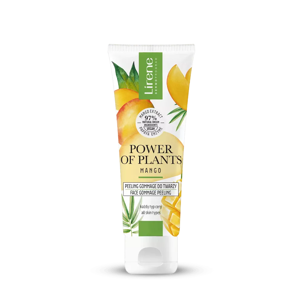 POWER OF PLANTS MANGO PEELING GOMMAGE Lirene Peeling Fytyre