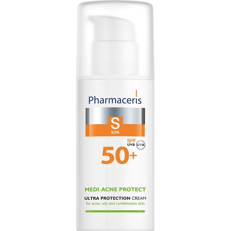 MEDI ACNE PROTECT SPF 50+ Pharmaceris Krem Dielli