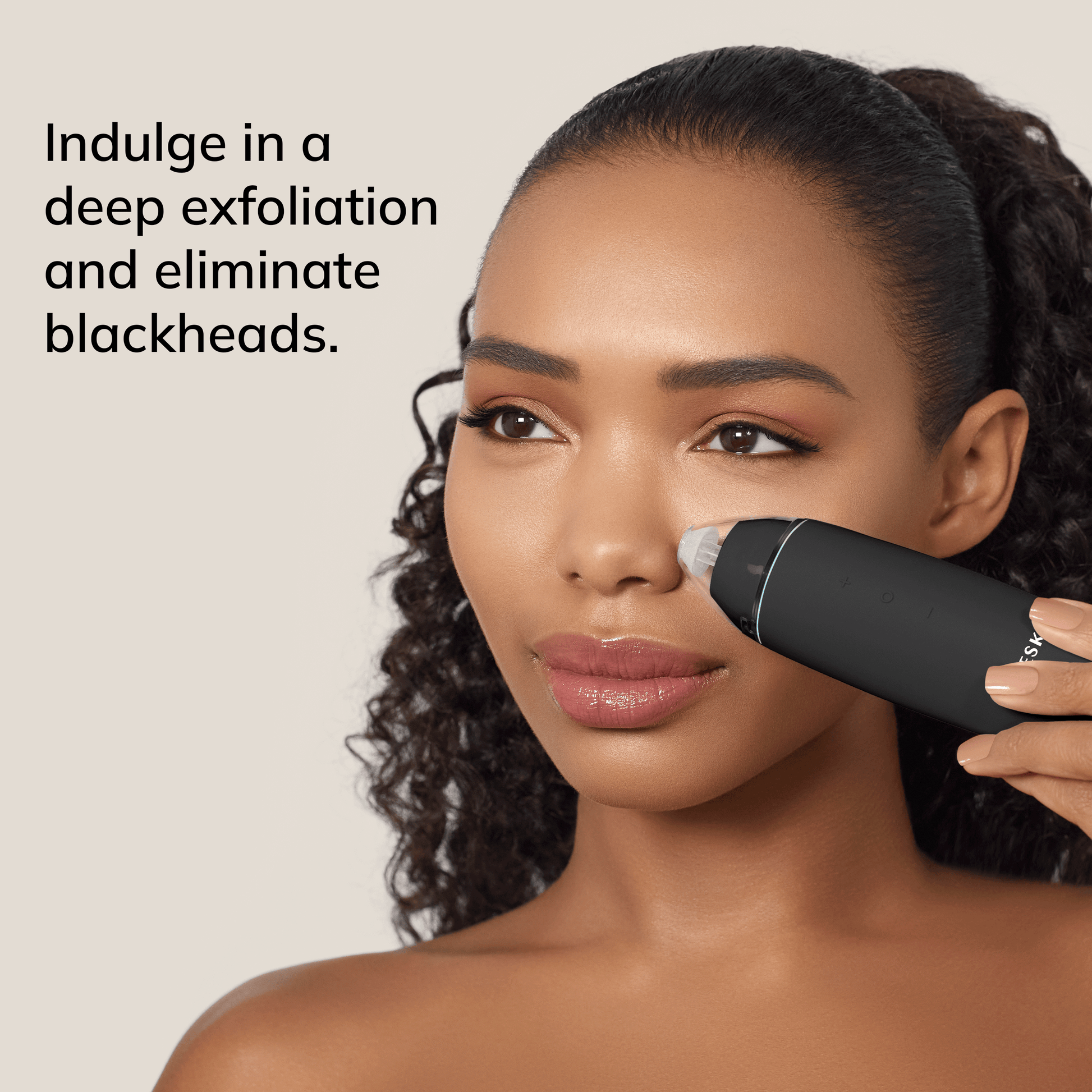 SmartAppGuided™ MicroDermabrasion Blackhead Remover | 7 in 1 Geske Paisje të kujdesit personal