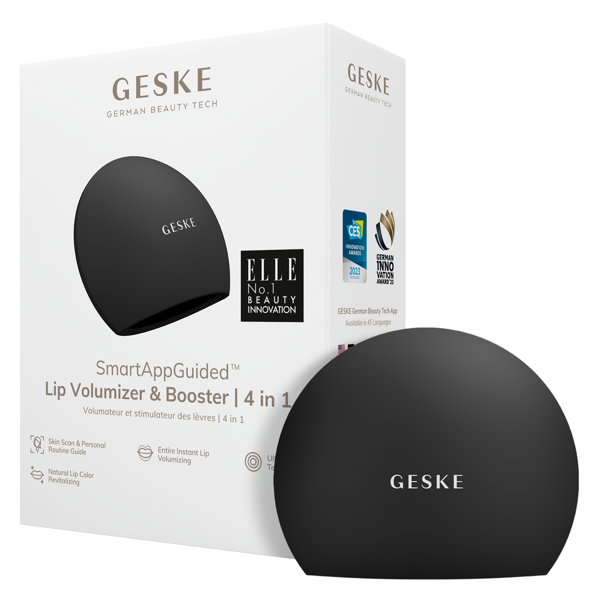 SmartAppGuided™ Lip Volumizer & Booster | 4 in 1 Geske Paisje të kujdesit personal