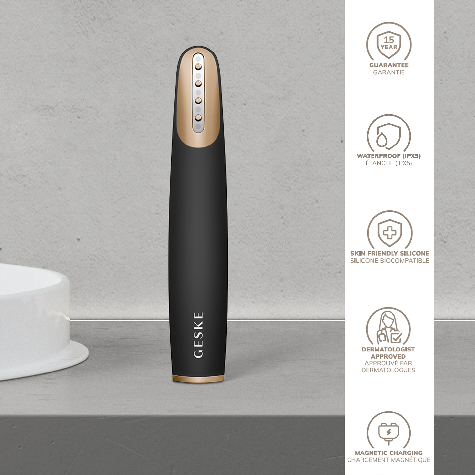 SmartAppGuided™ Skin Firming Wand | 7 in 1 Geske Paisje të kujdesit personal