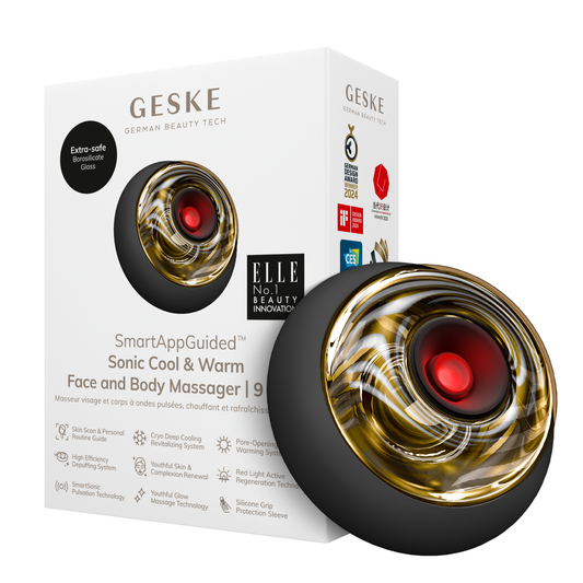 Sonic Cool & Warm Face and Body Massager | 9 in 1 Geske Paisje të kujdesit personal