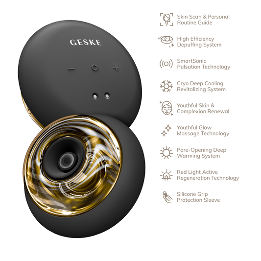 Sonic Cool & Warm Face and Body Massager | 9 in 1 Geske Paisje të kujdesit personal