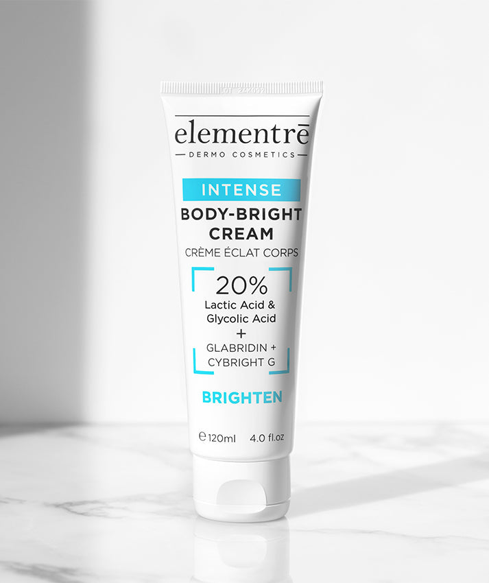 Intense Body-Bright Cream - 6% Lactic & Glycolic Acid elementrē dermo cosmetics BODY