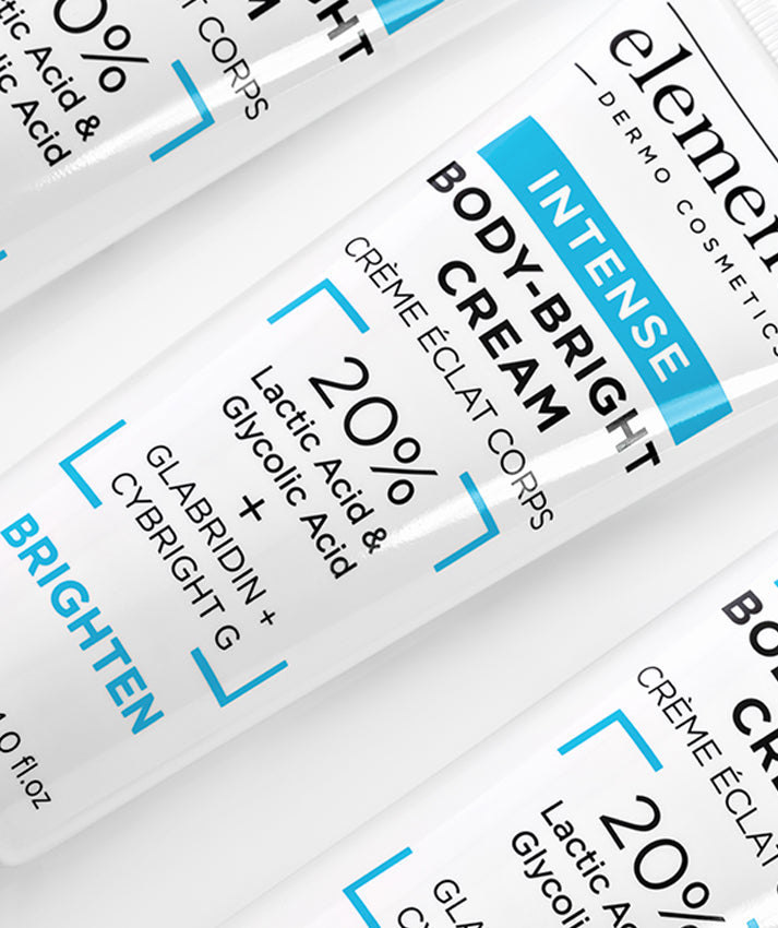 Intense Body-Bright Cream - 6% Lactic & Glycolic Acid elementrē dermo cosmetics BODY