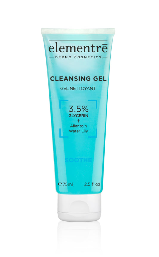 3.5% Glycerin Cleansing Gel - 75ml Deluxe Sample elementrē dermo cosmetics SAMPLE PRODUCT