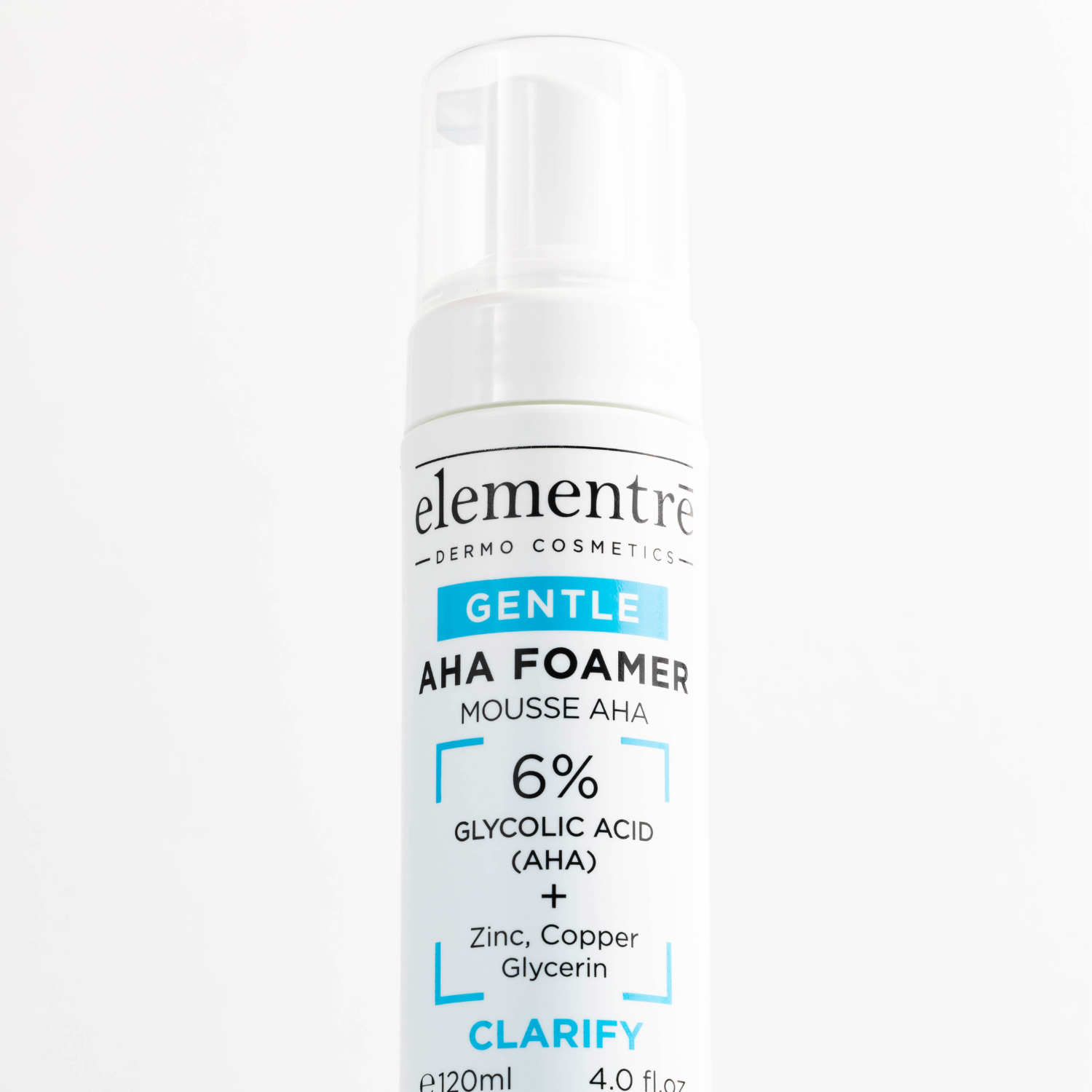 6% AHA Foamer Gentle Exfoliating Cleanser elementrē dermo cosmetics 1 - PREPARE