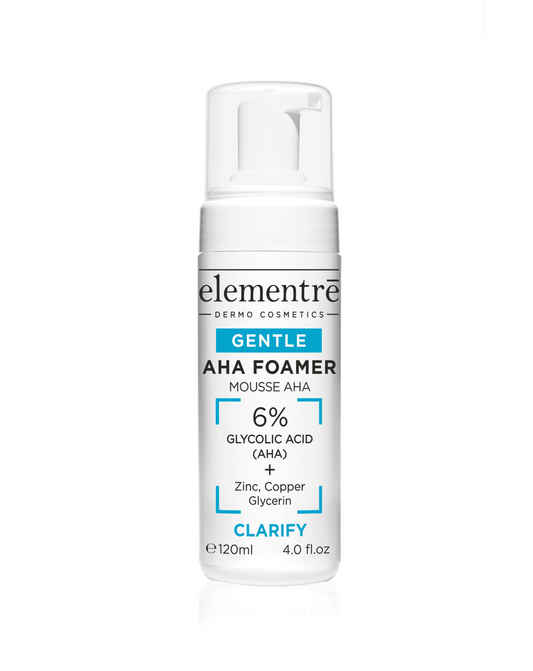 6% AHA Foamer Gentle Exfoliating Cleanser elementrē dermo cosmetics 1 - PREPARE