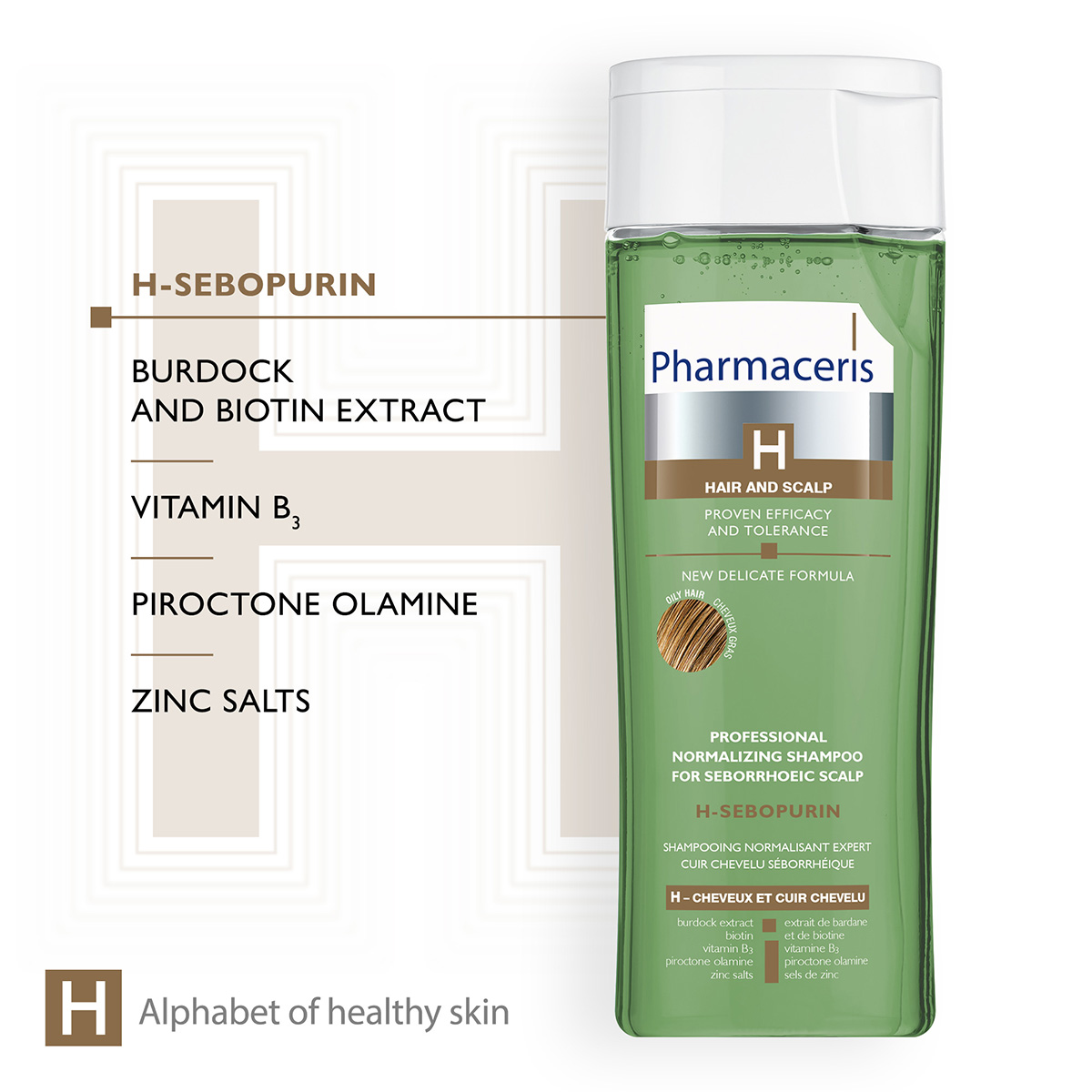 H-SEBOPURIN Pharmaceris Shampo
