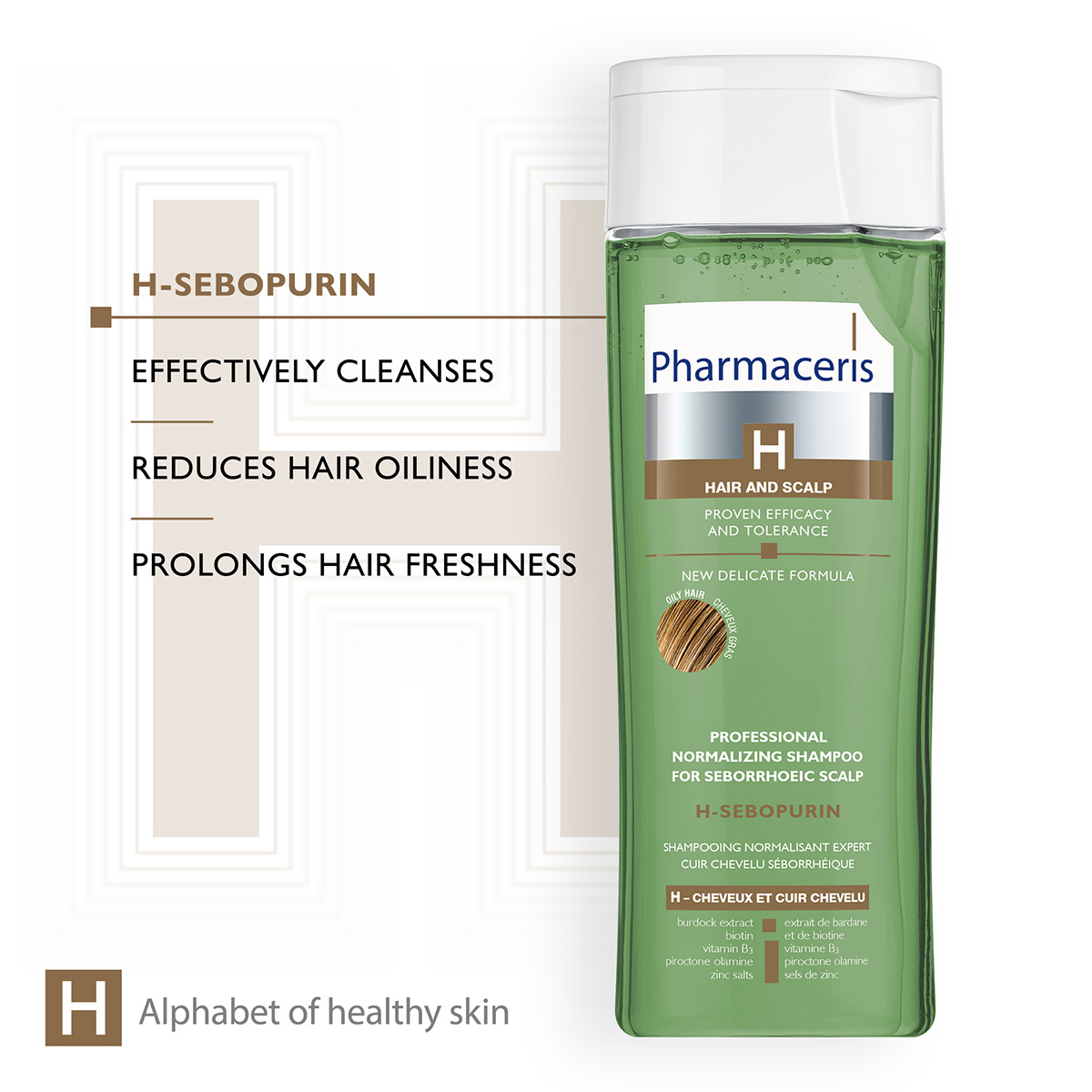 H-SEBOPURIN Pharmaceris Shampo