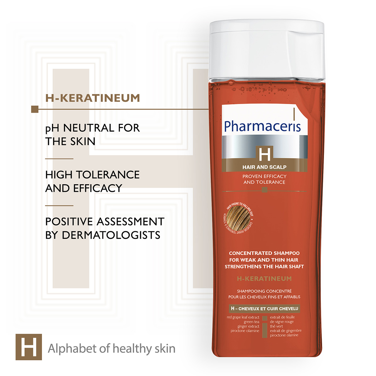 H-KERATINEUM Pharmaceris Shampo