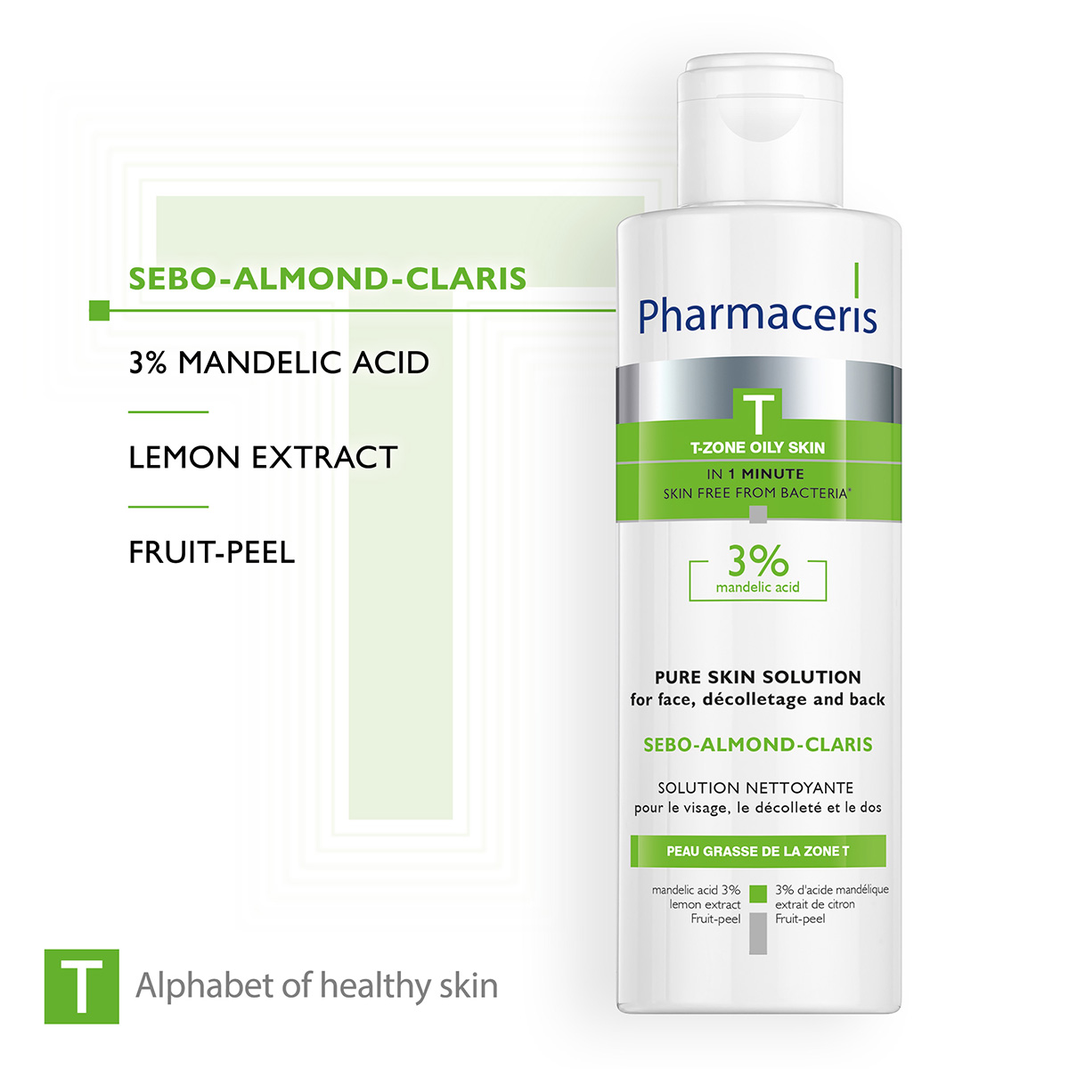 SEBO-ALMOND-CLARIS Pharmaceris Ujë Micelar