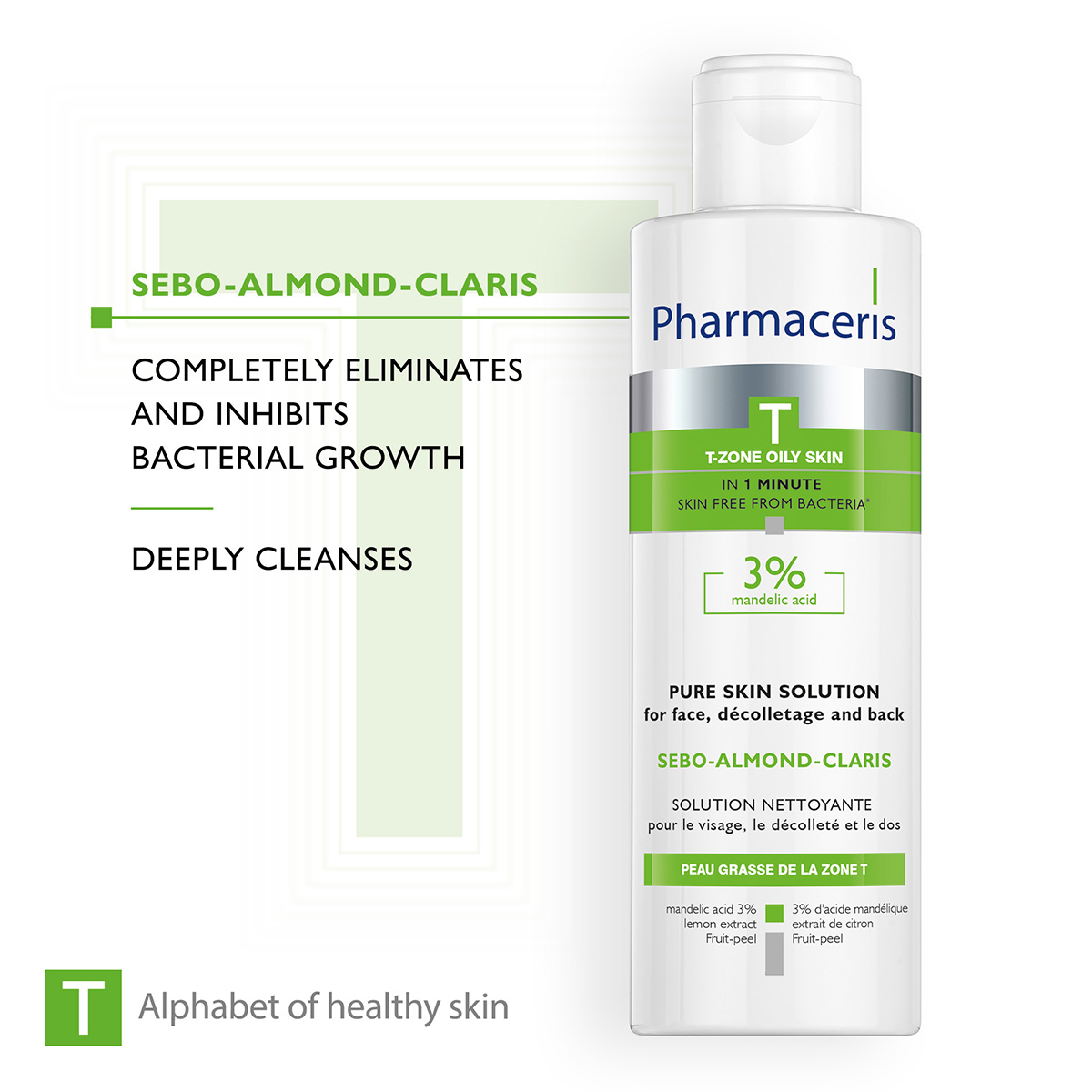 SEBO-ALMOND-CLARIS Pharmaceris Ujë Micelar