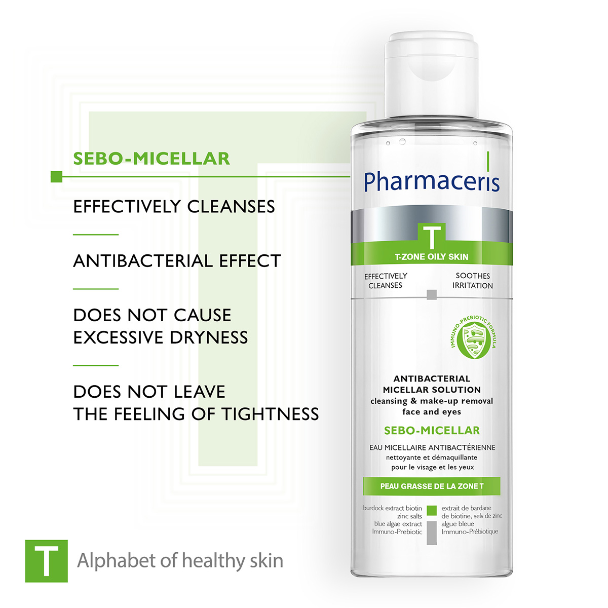 SEBO-MICELLAR Pharmaceris Ujë Micelar