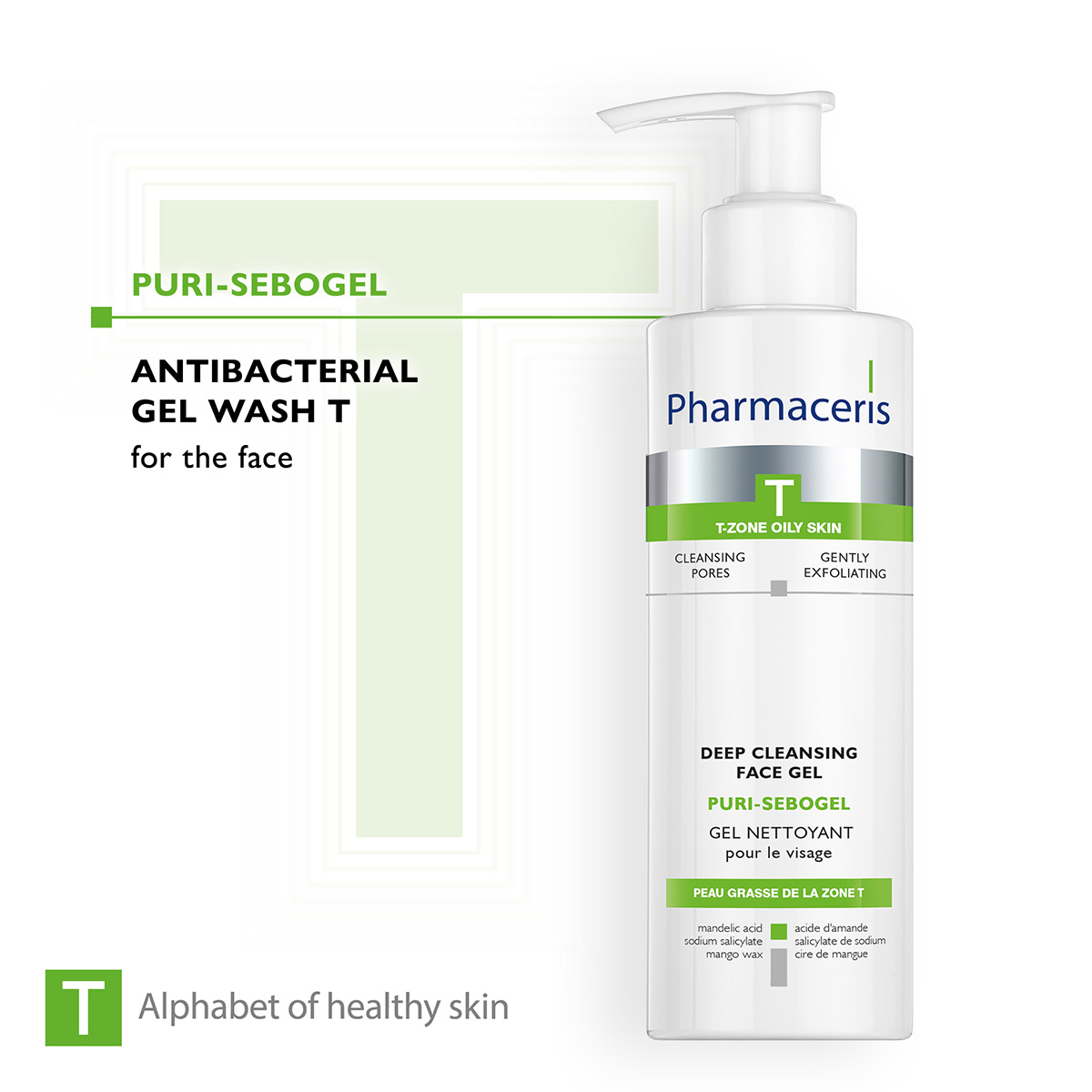 PURI-SEBOGEL Pharmaceris Xhel Pastrues