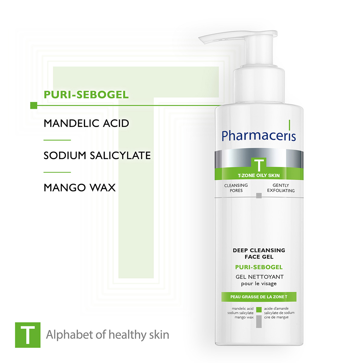 PURI-SEBOGEL Pharmaceris Xhel Pastrues