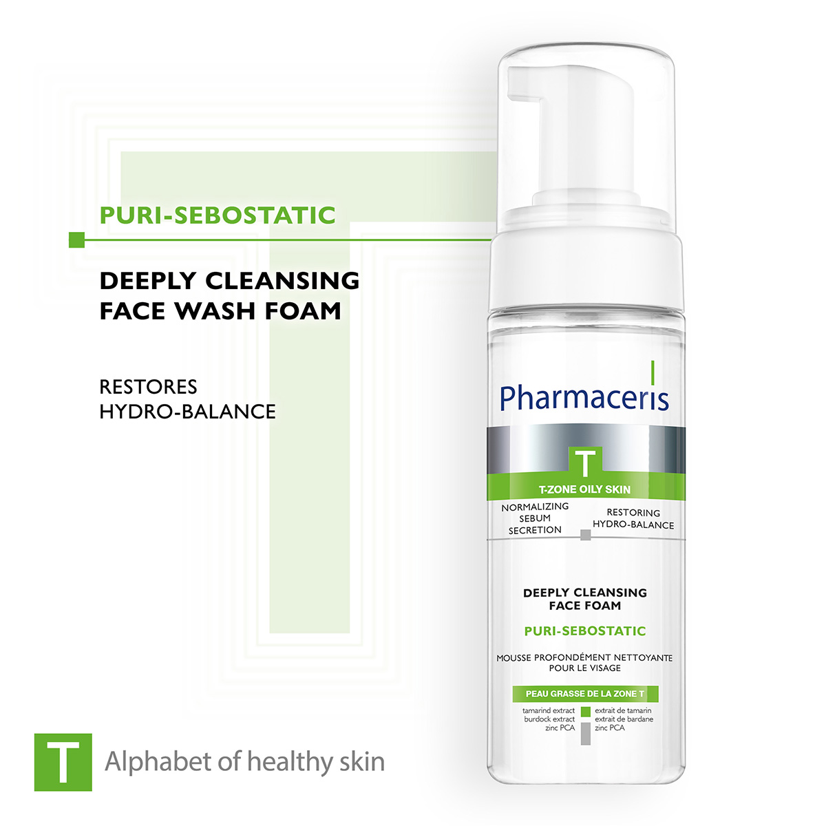 PURI-SEBOSTATIC Pharmaceris Shkumë Pastruese