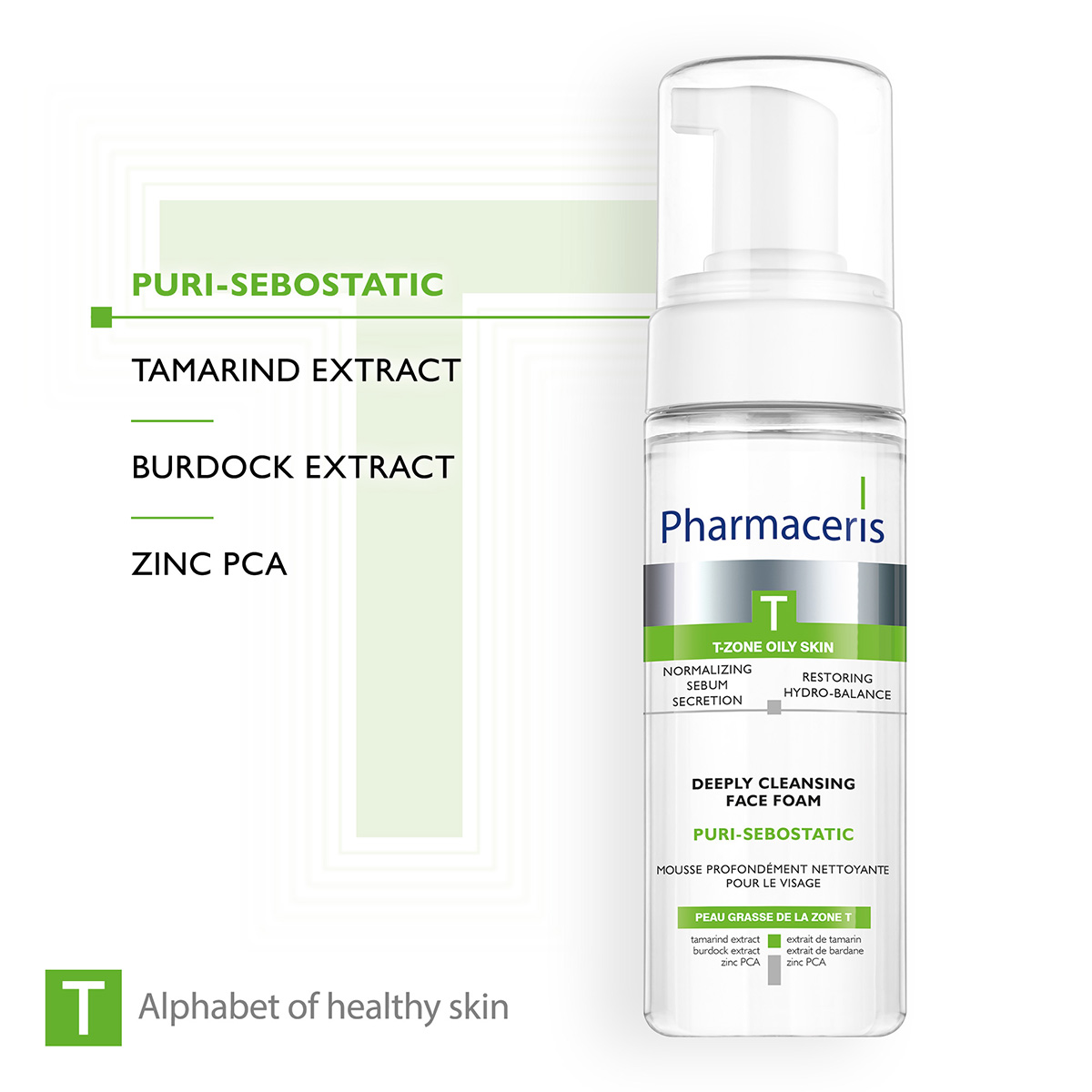 PURI-SEBOSTATIC Pharmaceris Shkumë Pastruese
