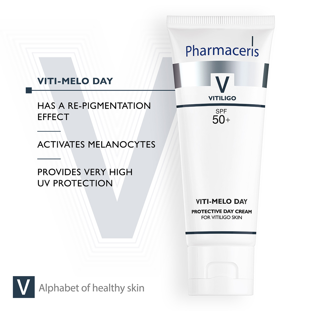 VITI-MELO DAY SPF50+ Pharmaceris Krem Fytyre