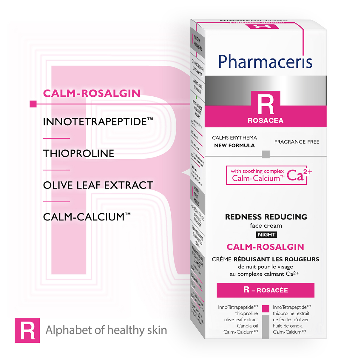 CALM-ROSALGIN Pharmaceris Krem Fytyre