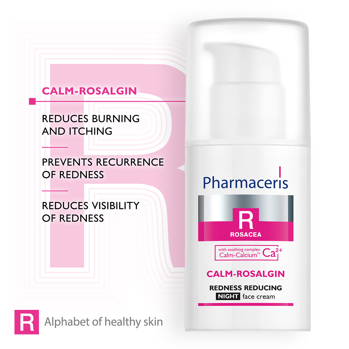 CALM-ROSALGIN Pharmaceris Krem Fytyre