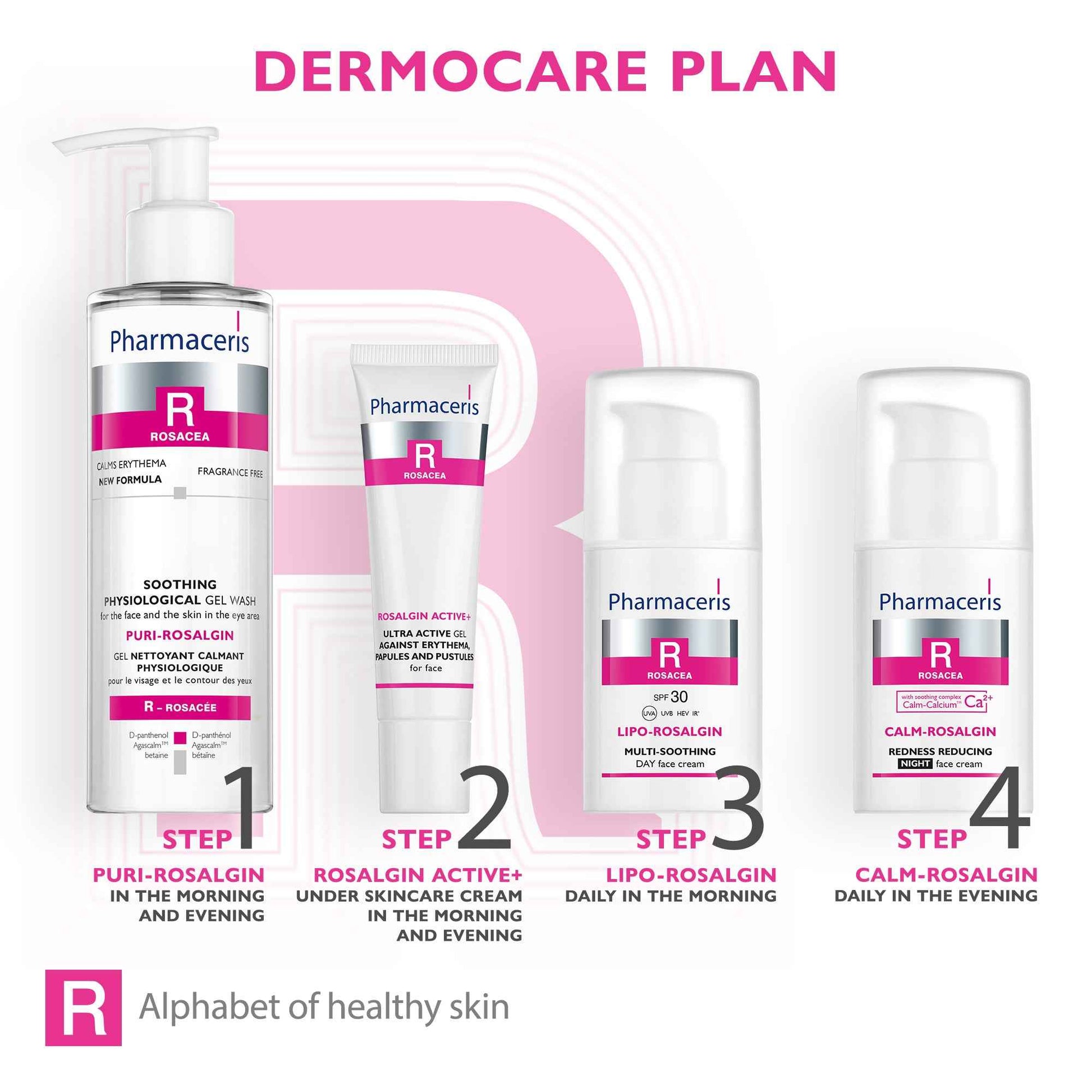 ROSALGIN ACTIVE+ Pharmaceris Krem Fytyre