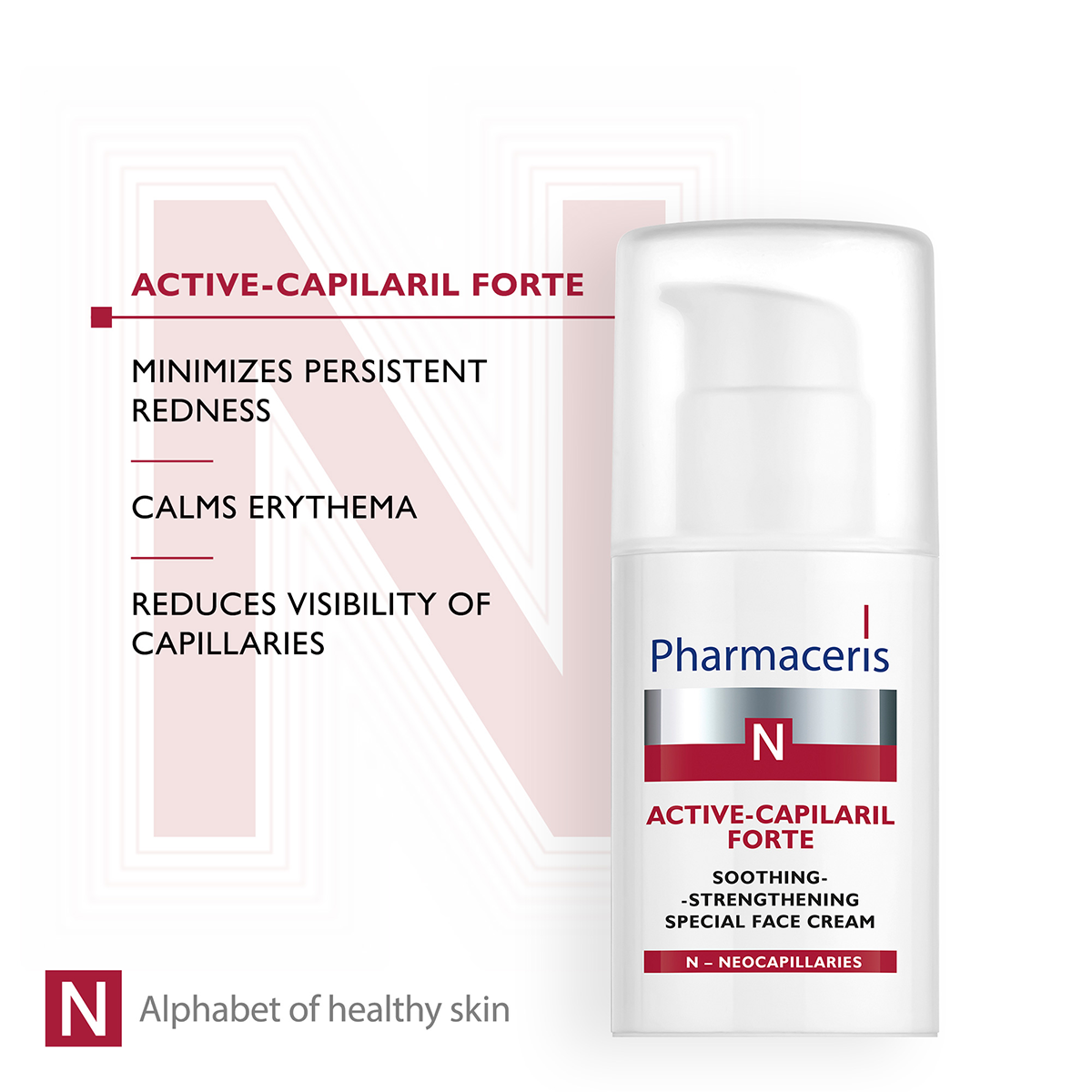 ACTIVE- CAPILARIL Pharmaceris Krem Fytyre