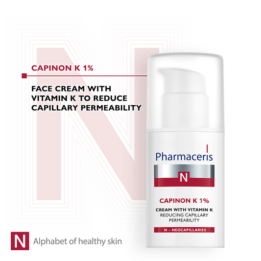 CAPINON K 1% Vit.K Pharmaceris Krem Fytyre