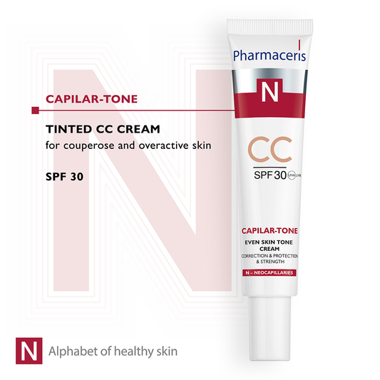 CAPILAR-TONE SPF 30+ Pharmaceris Krem BB