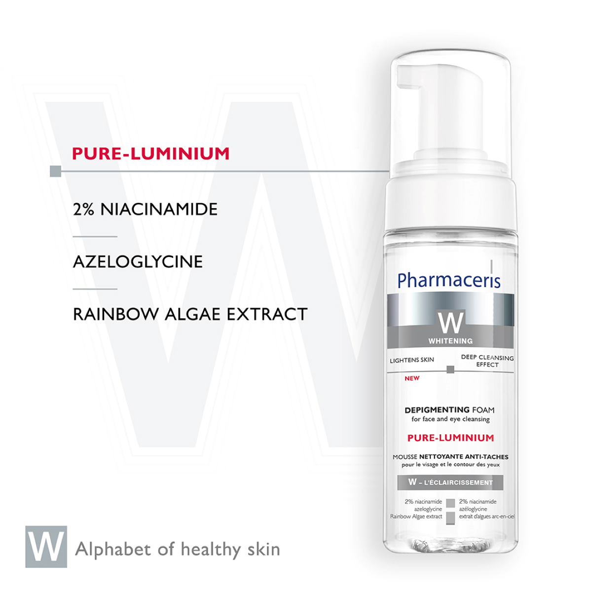 PURE-LUMINIUM Pharmaceris Shkumë Pastruese