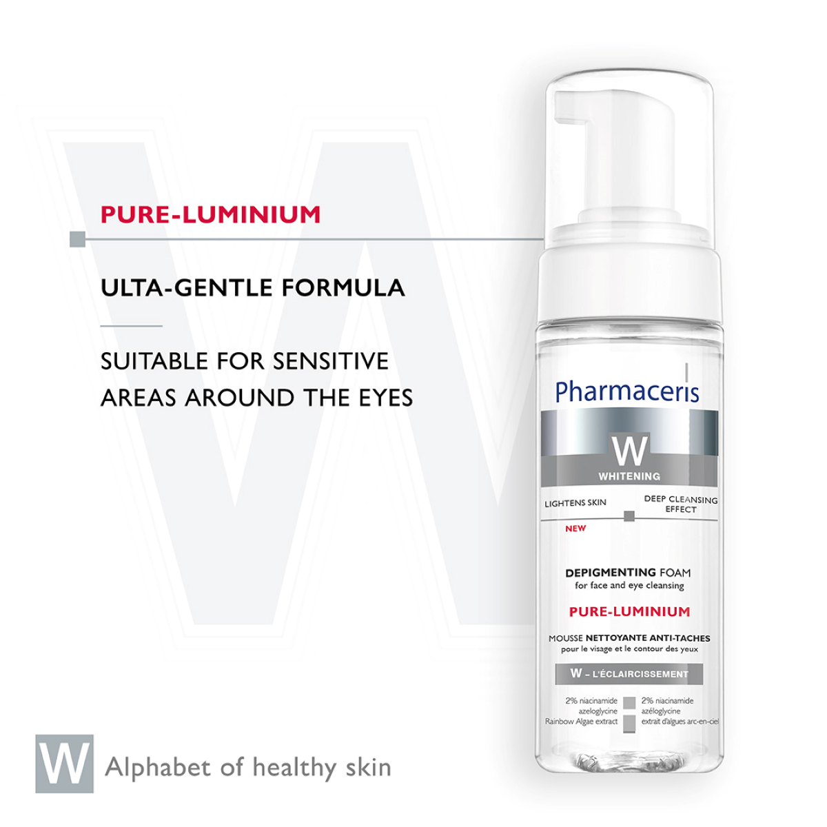 PURE-LUMINIUM Pharmaceris Shkumë Pastruese