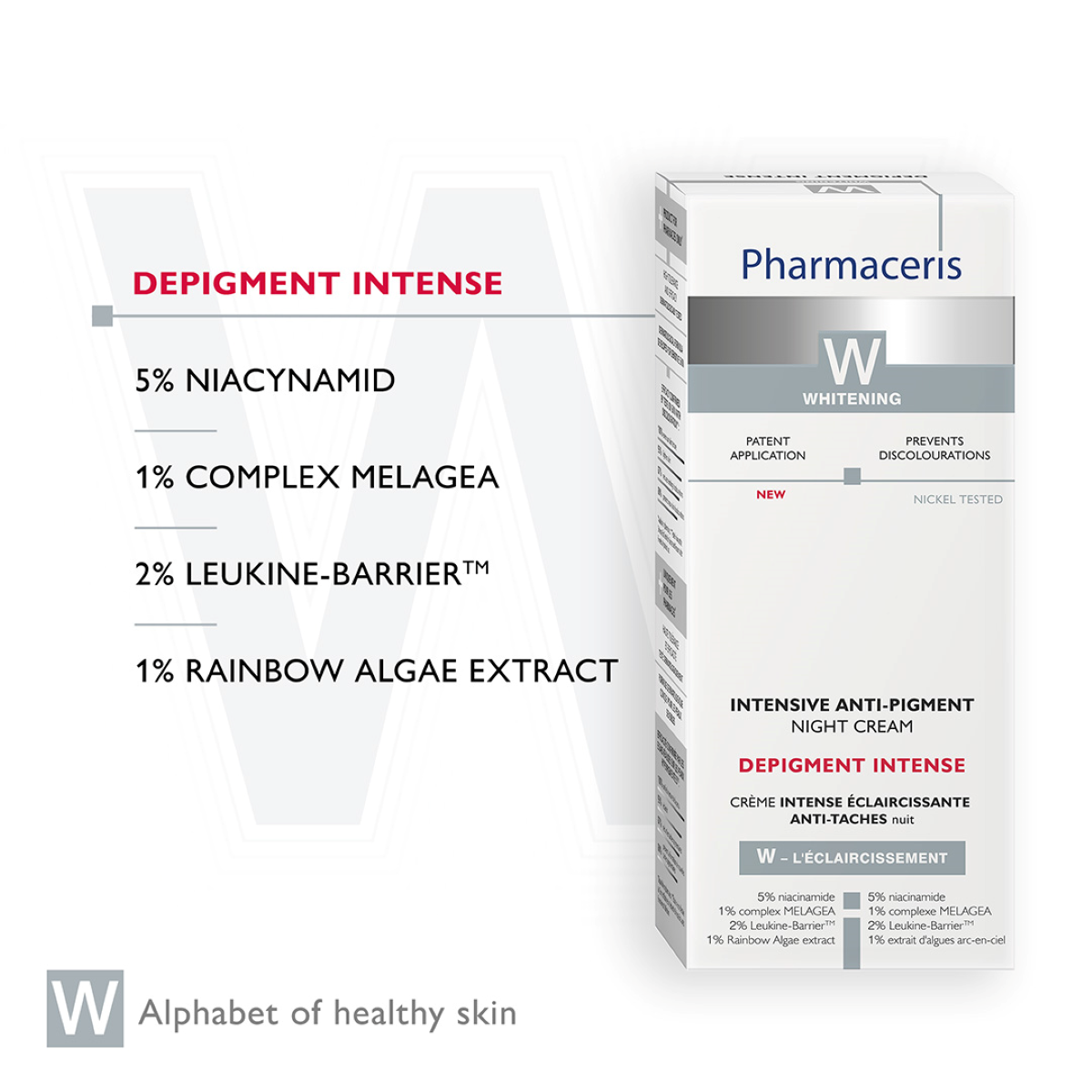 DEPIGMENT INTENSE 5% Pharmaceris Krem Fytyre